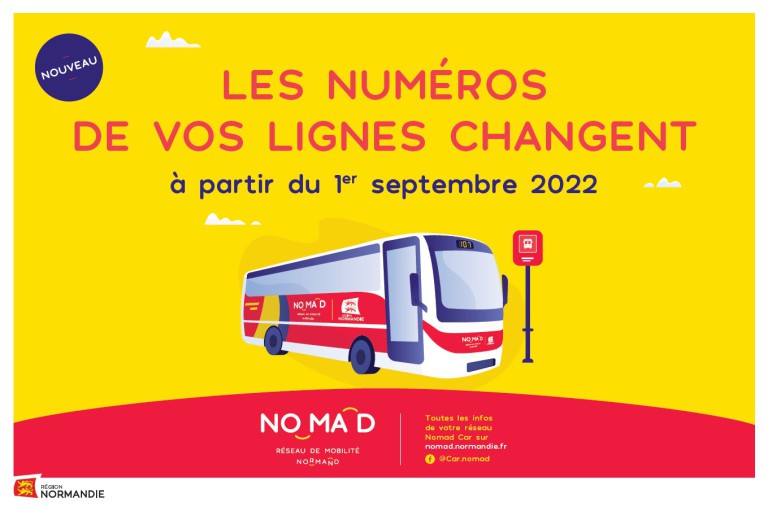 Du changement lors de cette rentrée pour le réseau Nomad car du Calvados