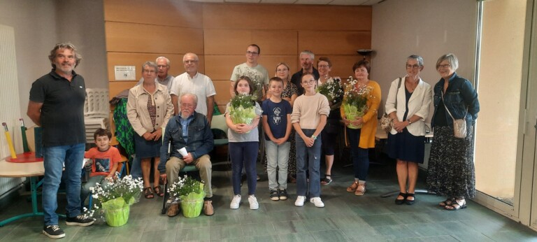 Remise des prix du concours des maisons fleuries