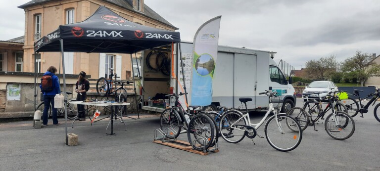 Atelier réparation vélo dans la commune chaque mercredi des semaines impaires