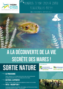 A la découverte de la vie secrète des mares, vendredi 17 mai 2024, à 20h30