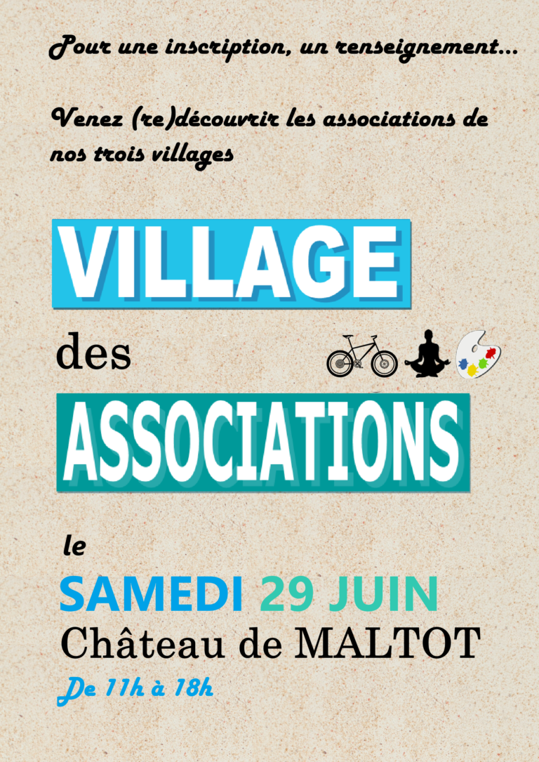 Forum des associations samedi 29 juin 2024