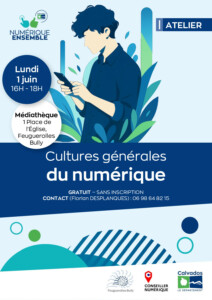 Atelier numérique lundi 1er juin 2026